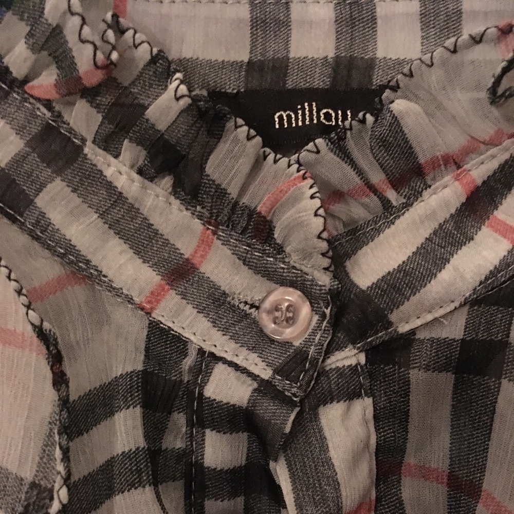 Millau | Shear Ruffle Blouse